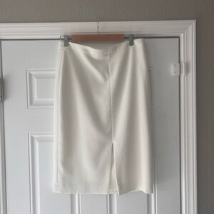 White Pencil Skirt-Ann Taylor
